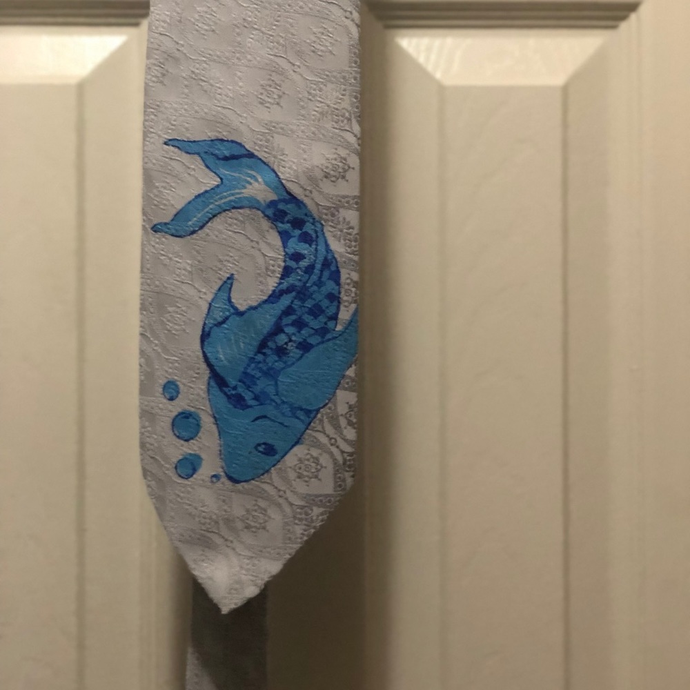 Hand painted Tie
